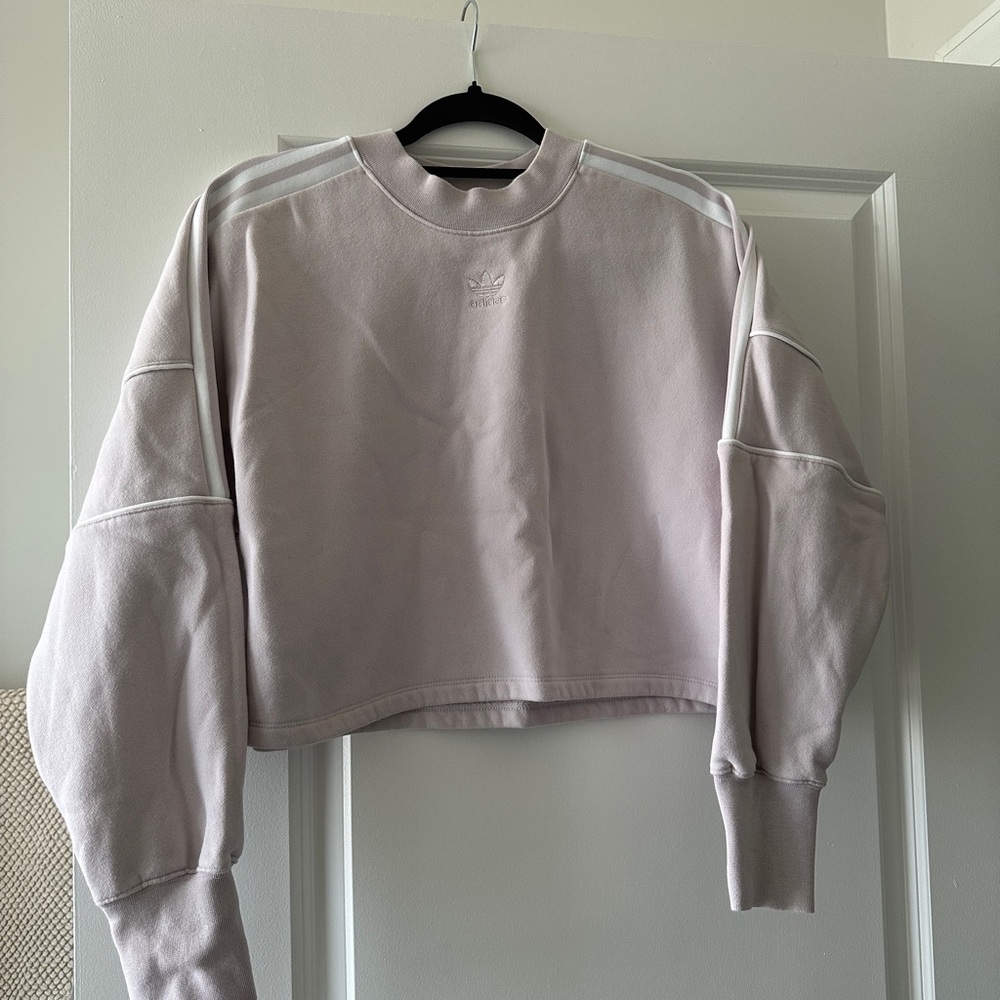 Adidas Long Sleeve Cropped Sweatshirt